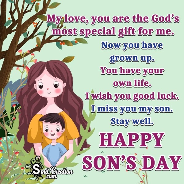 Happy Son’s Day Blessing From Mother