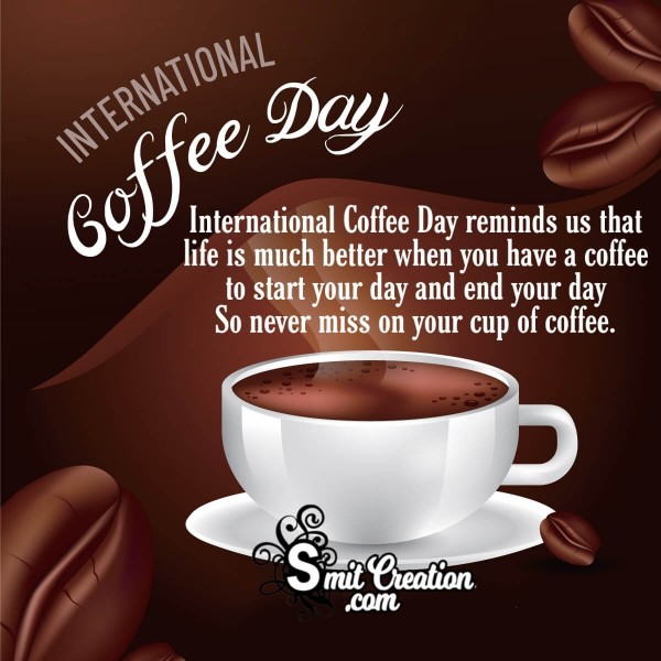 International Coffee Day Message