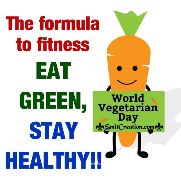 World  Vegetarian Day Message