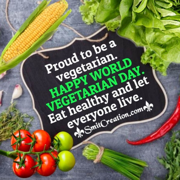 Happy World  Vegetarian Day