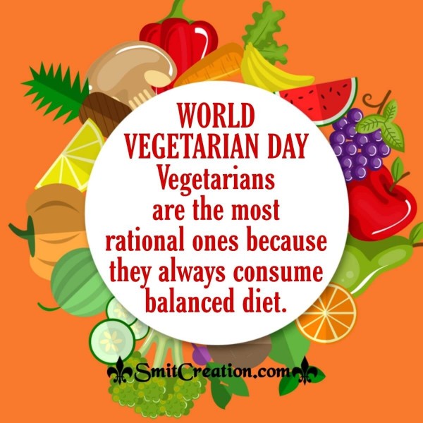 World  Vegetarian Day Quote