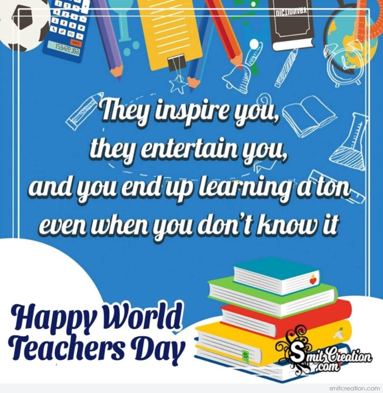 40+ World Teachers Day Pictures and Graphics for different festivals
