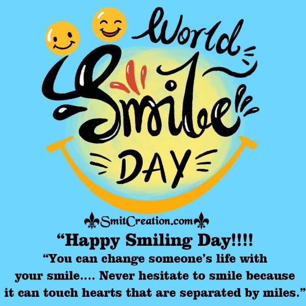 Happy Smiling Day Status