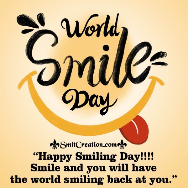 Happy Smiling Day Message