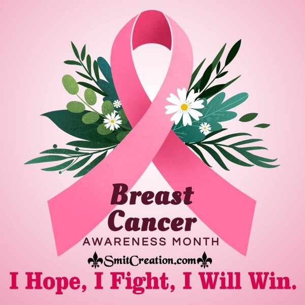 Breast Cancer Awareness Slogan Pic