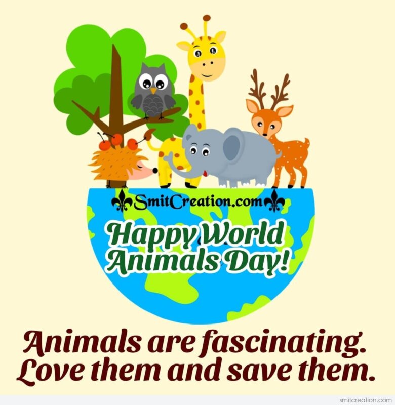 Happy World Animals Day Quote 