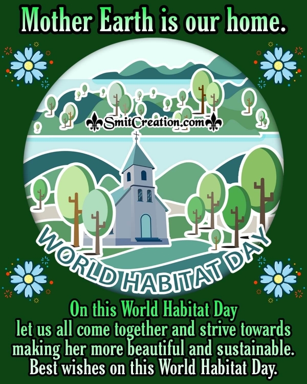 World Habitat Day Message Image