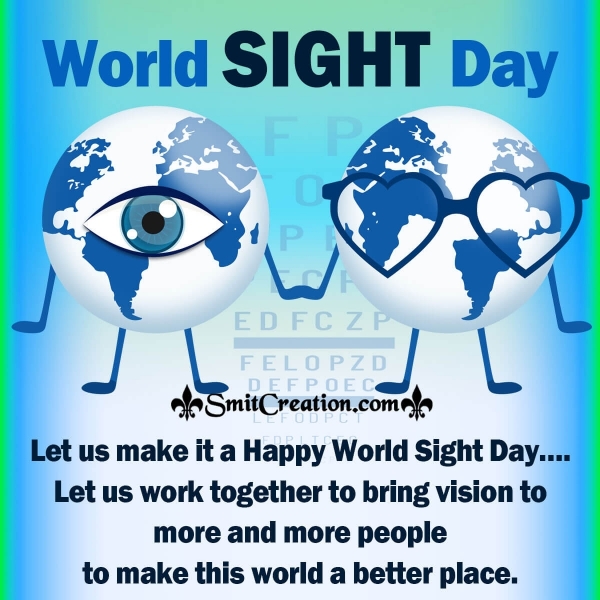 Happy World Sight Day Message