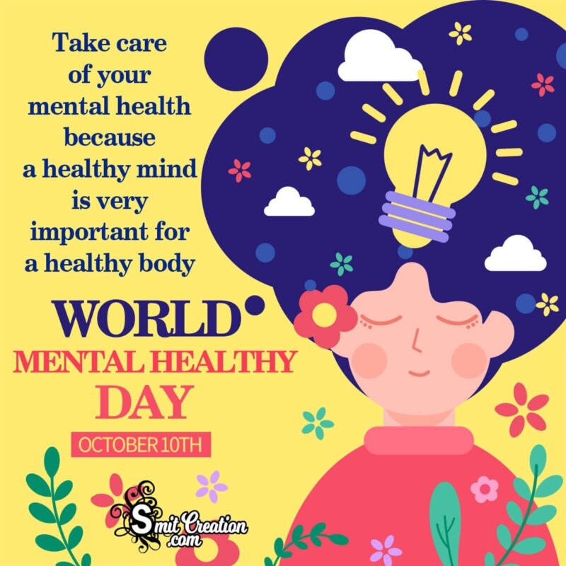 World Mental Health Day Quotes Messages Slogans Wishes Images Smitcreation Com