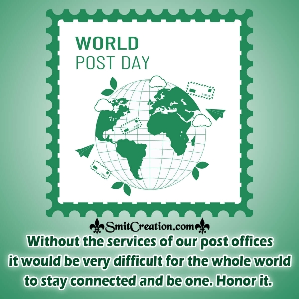 World Post Day Honor It