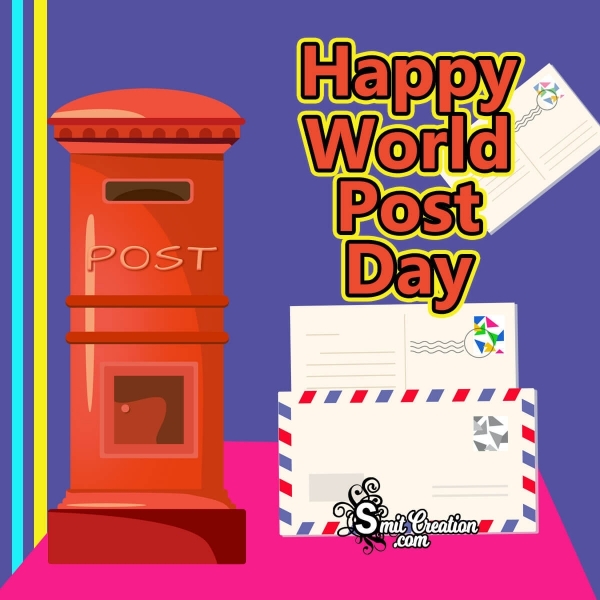 Happy World Post Day Image