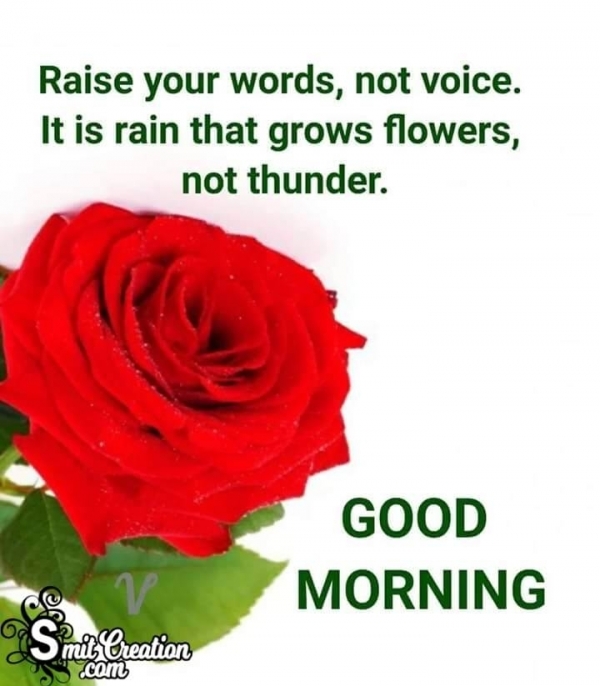 Good Morning Raise Your Words