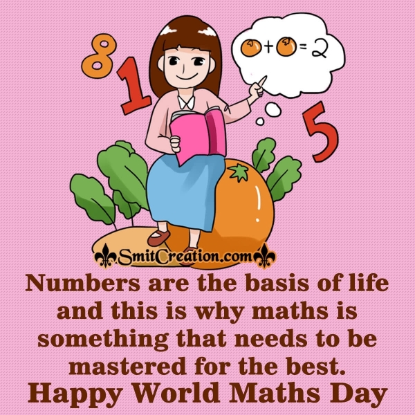 Happy World Maths Day Message