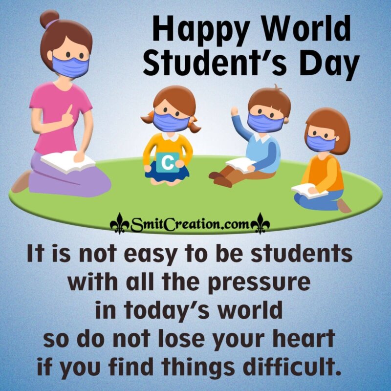 18 World Student’s Day Pictures and Graphics for different festivals