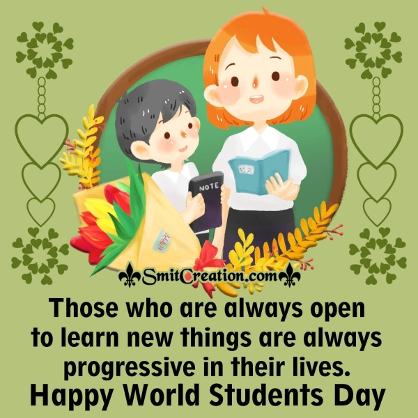 Warm Wishes On Students Day