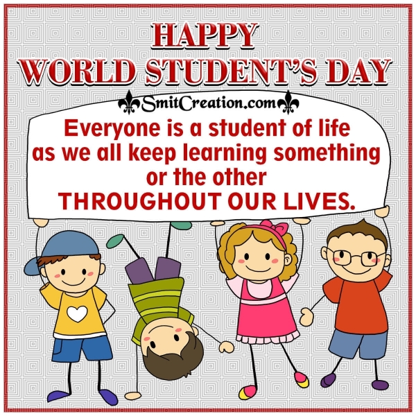 Happy World Students Day Quote