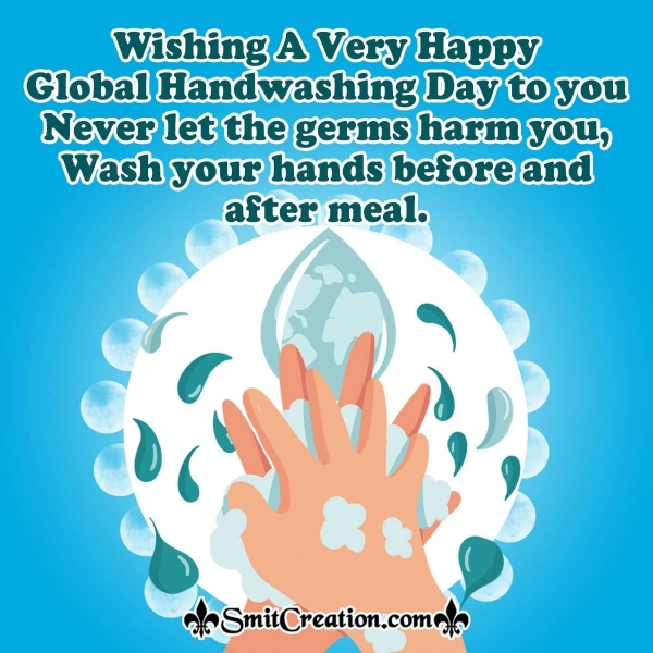 Wishing A Very Happy Global Handwashing Day