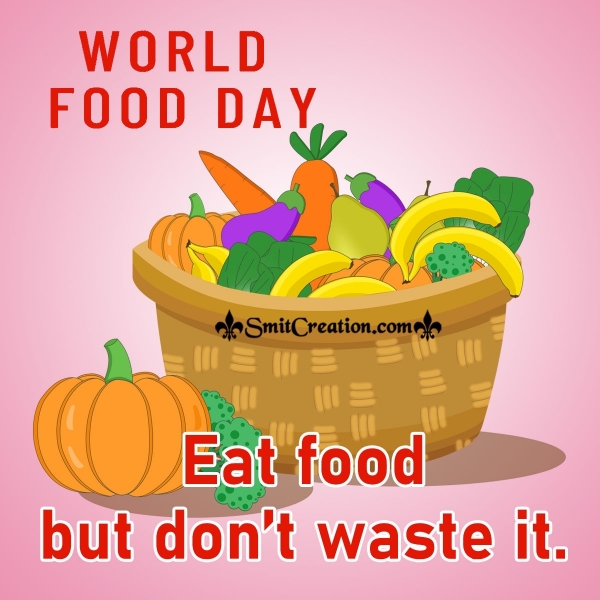 World Food Day Slogan Image