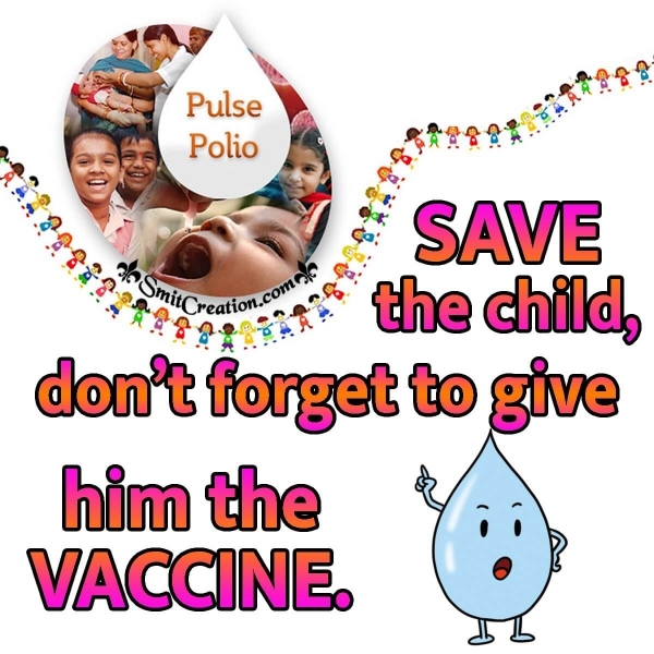 Pulse Polio English Slogan Image