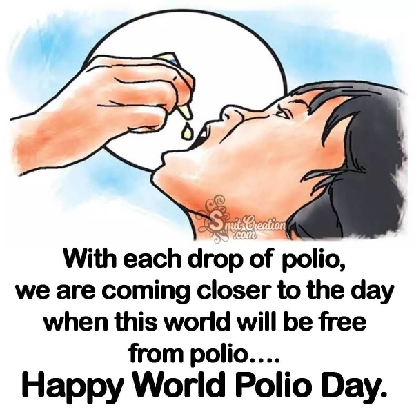 Happy World Polio Day Wish