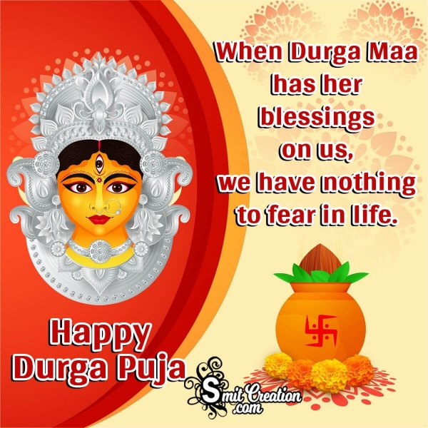 Happy Durga Puja Blessings