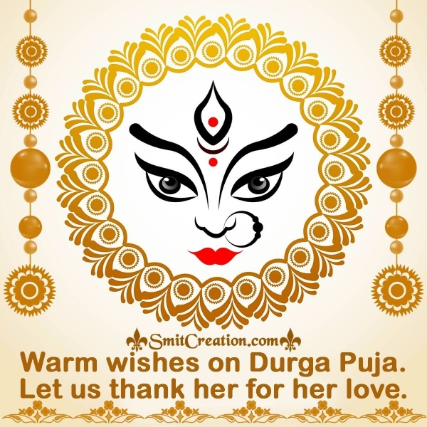 Warm Wishes On Durga Puja