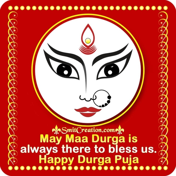 Happy Durga Puja Caption Image