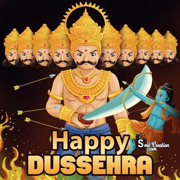 Happy Dussehra Ravan Picture