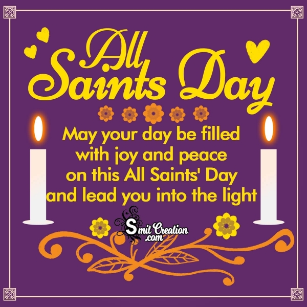 All Saints' Day Wishes