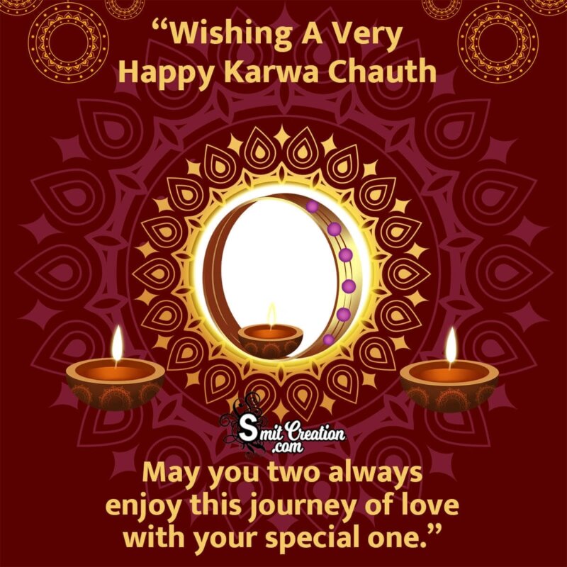 Wishing A Very Happy Karwa Chauth - SmitCreation.com