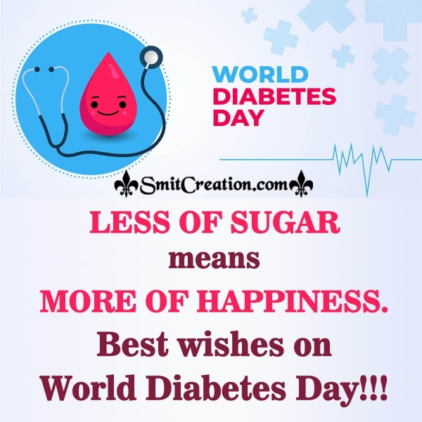 Best wishes on World Diabetes Day