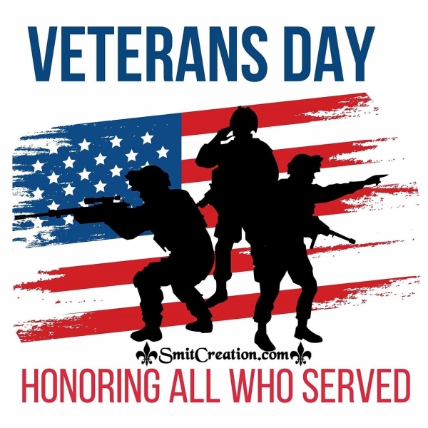 Honouring All Who Served – Veteran Day Image