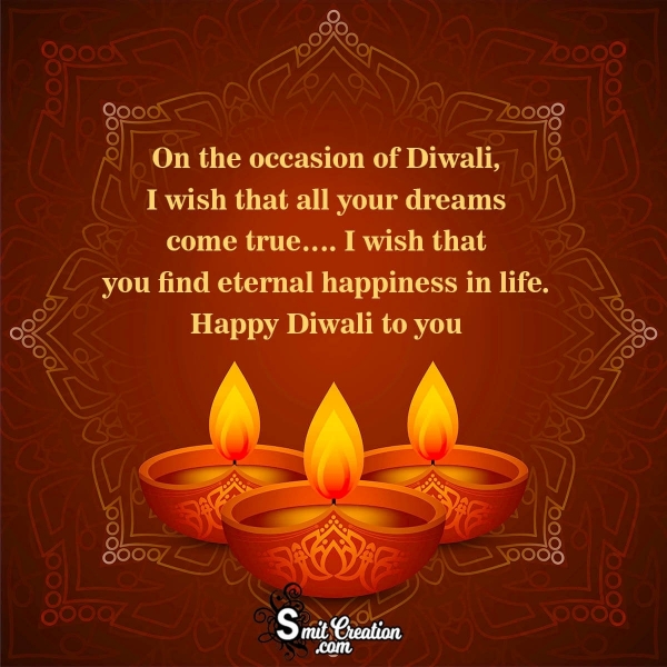 Happy Diwali Messages in English