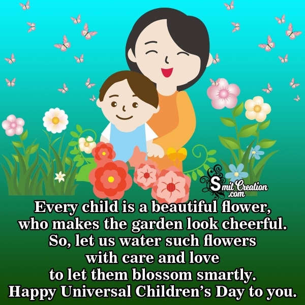 Universal Children’s Day Messages from Teachers