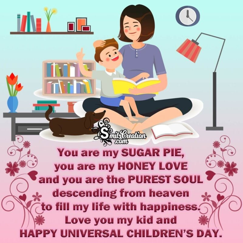 Universal Children's Day Messages from Mothers - SmitCreation.com