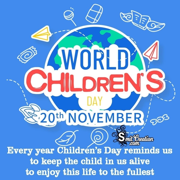 World Children’s Day 20th November