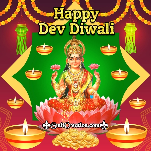 Happy Dev Diwali Lakshmi Image