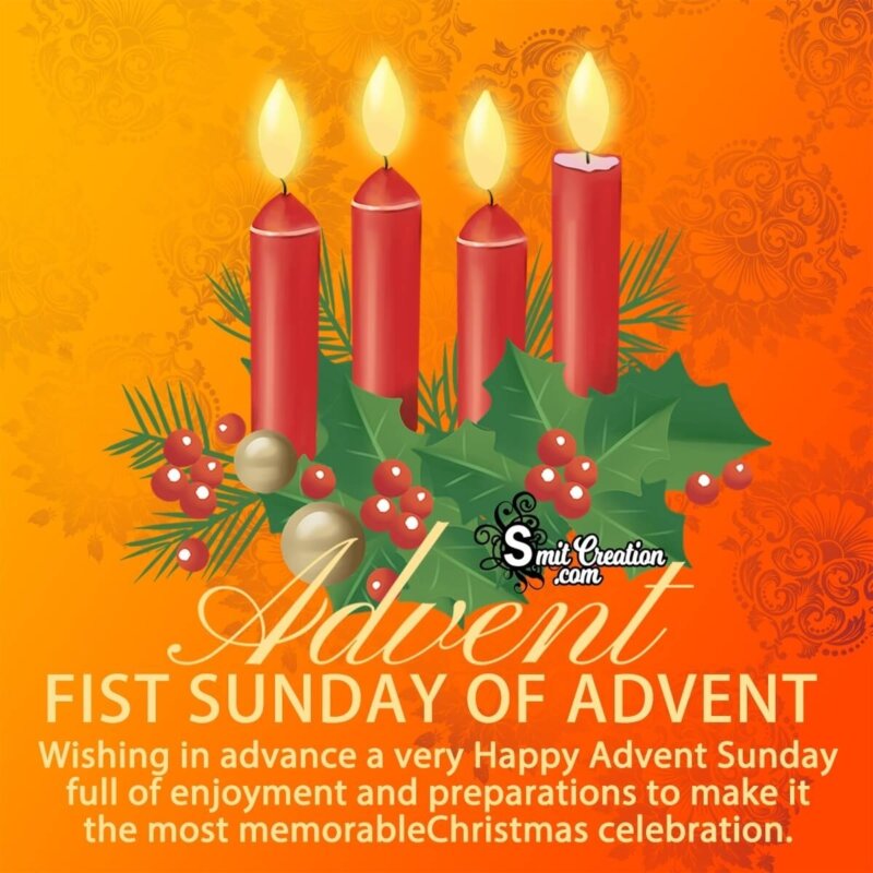 First Sunday Of Advent Advance Wishes
