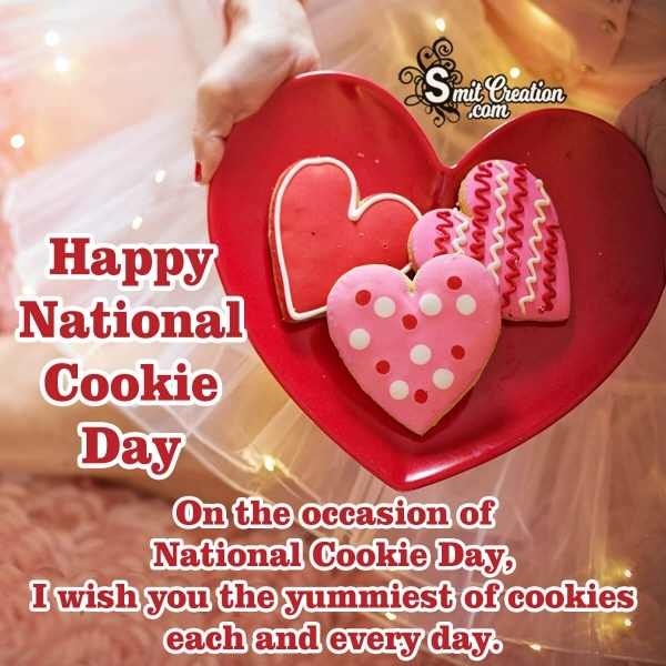 Cookie Day Wishes, Messages, Quotes Images
