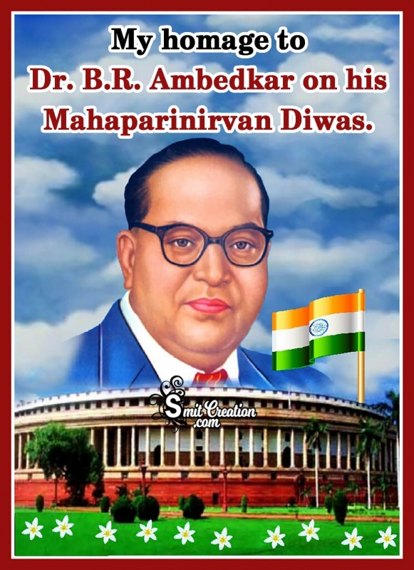 Dr. B R. Ambedkar's Nirvan Diwas