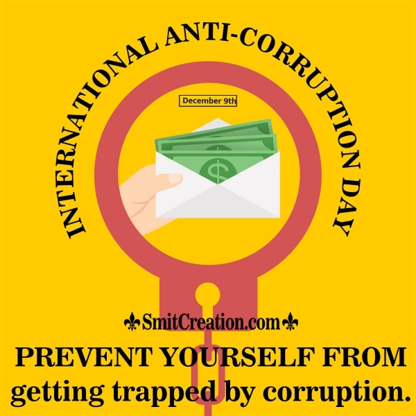 International Anti Corruption Day English Slogan