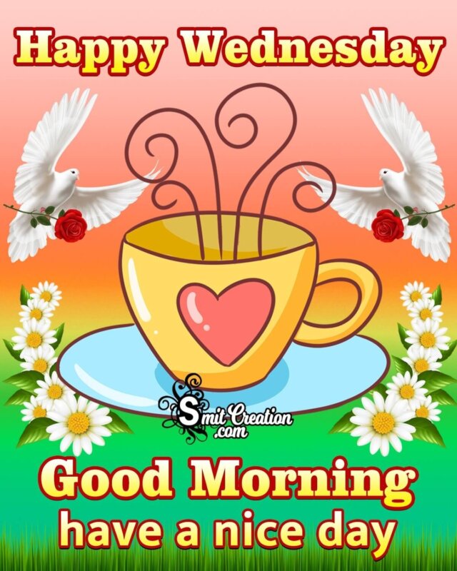 Good Morning Happy Wednesday Gif Goodmorning Happywednesday Bird | My ...