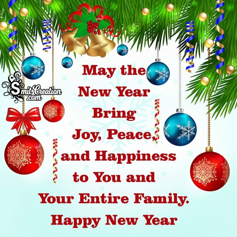 Happy New Year Wishes Greetings - SmitCreation.com