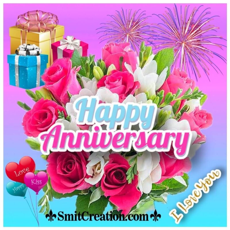 Happy Anniversary Wish Image - SmitCreation.com