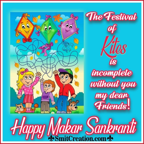 Happy Makar Sankranti For Friends