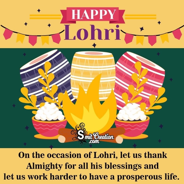 Happy Lohri Wishes Messages For Clients