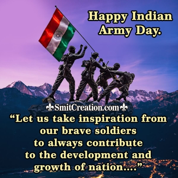 Happy Indian Army Day Messages