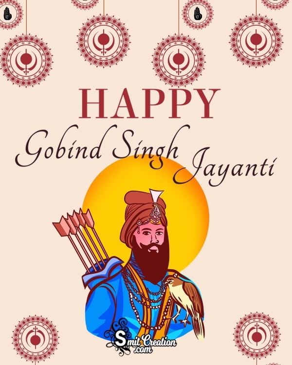 Happy Guru Gobind Singh Jayanti Poster