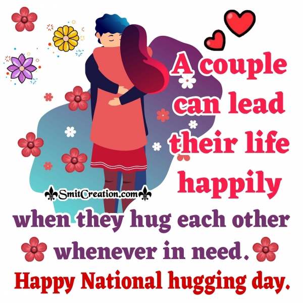 Happy National Hugging Day Message