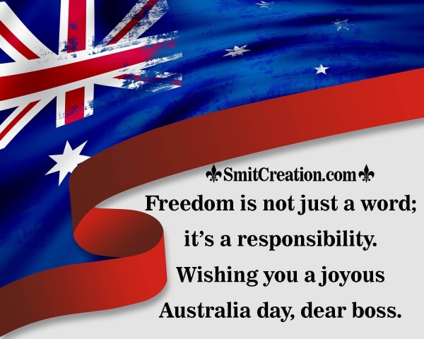 Australia Day Quotes To an Aussie Boss